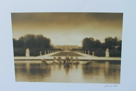 Jamie Cook Fountain of Apollo Versailles Palace Sepia Photograph Art Print - £19.18 GBP