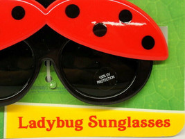 Ladybug Lil&#39; Characters Kid Sunglasses Party Shades Sun-Staches UV400 New - £7.90 GBP