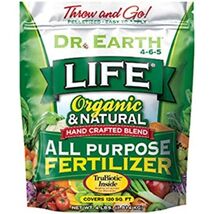 Dr. Earth 736P Life Organic All Purpose Fertilizer In Poly Bag, 4-Pound - $46.27 CAD