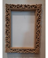 Wooden Rectangular Vintage Mirror Frame Buy 1 Get 1 Free Handmade Carved - £116.73 GBP