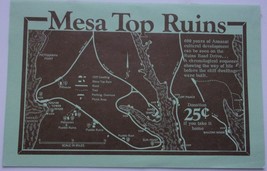 Vintage Mesa Top Ruins  Brochure - £3.13 GBP