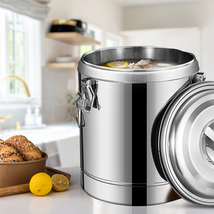 SOGA 12L Stainless Steel Insulated Stock Pot Hot &amp; Cold Beverage Container - $85.90+