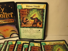 2001 Harry Potter TCG Card #100/116: Potions Mistake - $0.50