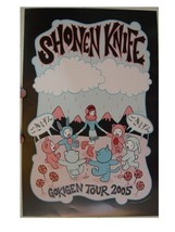 Shonen Knife Poster Gokigen Tour - $328.90 MXN