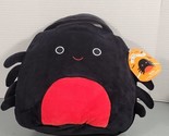 Squishmallows 12” Bella Spider Tote bag  Treat Pail Doll Caddie 2022 Plu... - $16.58