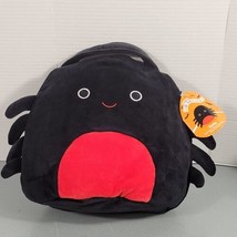 Squishmallows 12” Bella Spider Tote bag  Treat Pail Doll Caddie 2022 Plu... - $16.58