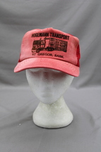 Vintage Screened Trucker Hat - Hogemann Transport St Grego SK - Adult Snapback - £35.96 GBP