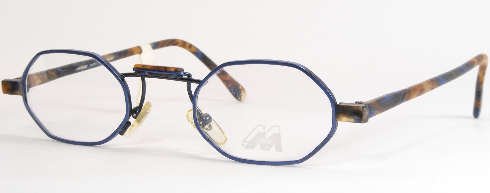 Vintage Meitzner BARITO 4256 Bleu / Marron Unique Lunettes 42-20-135mm (... - $76.76