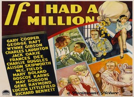 3365.If I had a million by Gary Cooper movie film POSTER.Home Room Art decorate - £13.45 GBP+