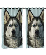 Animal Art Husky Dog Curtain - $78.00 CAD+