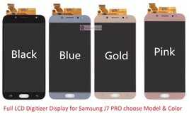 Full LCD Digitizer Glass Screen Display Replacement Part for Samsung J7 Pro 2017 - £37.38 GBP