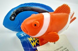 Blue Tang Clownfish Boley Nature World Figure figurine marine ocean Fish lot 2 - £7.95 GBP