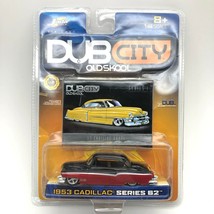 Jada Dub City Old Skool &#39;53 1953 Cadillac Series 62 Red/Black Diecast 1/64 Scale - £10.91 GBP