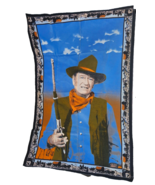 Vintage A.T.C. John Wayne Cowboy Western Tapestry Wall Hanging Art 53x35... - $1,245.89 MXN