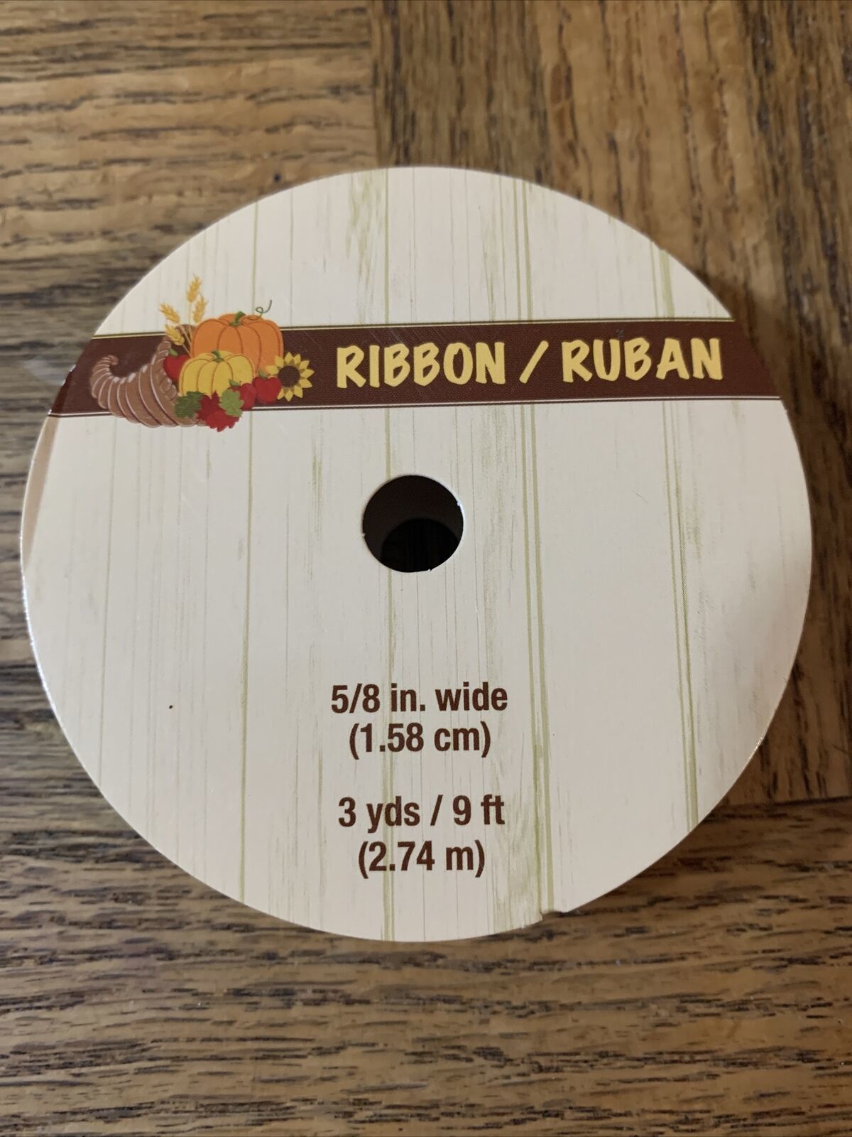Ribbon Turkey Fall Harvest Time - $7.80