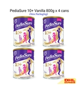 4x PediaSure 10+ OptiHeight 800g Vanilla For Teens 10-15 Yrs Old - $2,607.44 MXN