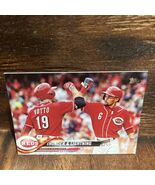 2018 TOPPS UPDATE RAINBOW FOIL VOTTO &amp; HAMILTON CINCINNATI REDS #US 87 - $0.98