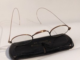 Ancien J K O Co Or Rempli Ovale Lentille Défiler Pont Fil Bordure Encadr... - $1,428.40 MXN