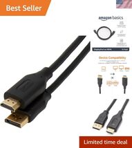 DisplayPort to HDMI Display Cable, Uni-Directional, 4k@30Hz, 1920x1200, ... - $110.99