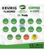 Green Mountain Coffee K-Cups 24 Count Capsules Pods Fresh For KEURIG All... - $39.95+
