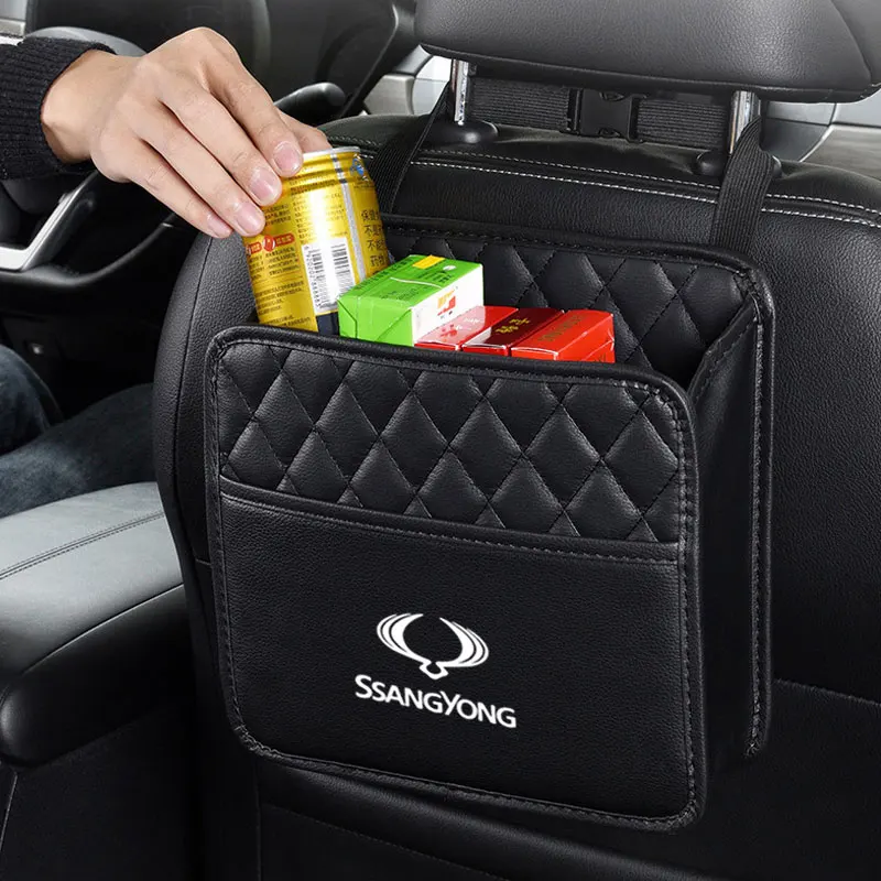 Car Seat Storage Bag Tissue Snack Mobile Phone  Tidying Accessories for - £14.97 GBP+