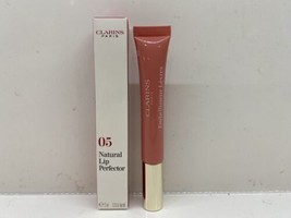 Clarins Natural Lip Perfector #05 Candy Shimmer Full Size NIB - $12.86