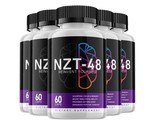 5-Pack NZT-48 Brain Booster, Focus, Memory, Function, Clarity- 300 Capsules - £84.19 GBP