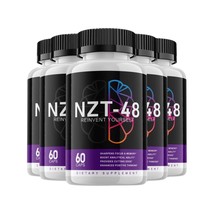 5-Pack NZT-48 Brain Booster, Focus, Memory, Function, Clarity- 300 Capsules - £82.13 GBP