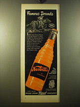 1950 Nesbitt&#39;s Orange Soda Ad - Famous Brands Pony Express San Francisco - £14.65 GBP