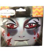Face Art Glitter TEMPORARY TATTOOS Costume Instant Makeup Eye Decal-CHOO... - $2.73 CAD