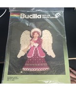 Bucilla Victorian Angel 9&quot; Christmas Treetop Ornament Kit 61040 NEW Cros... - $184.16 MXN
