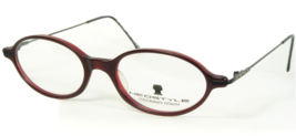 Vintage Neostyle College 127 423 Burgundy /BLACK Eyeglasses Glasses 49-18-135mm - $74.23