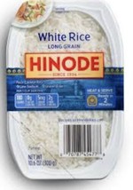 Hinode Long Grain White Rice 2 Minute Microwaveable Tray 10.6 Oz (Pack O... - $39.59