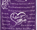 Mother&#39;s Day Gifts for Mom Her Women, Blanket Fleece Throw Blanket Mom B... - £24.50 GBP