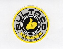 Bultaco vinyl decal window laptop hard hat up to 14&quot;  FREE TRACKING - £2.34 GBP+
