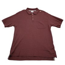 Duluth Shirt Mens M Burgundy Polo Trading Co Dress Work Golf Casual - £10.49 GBP