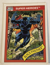 Black Panther Trading Card Marvel Comics 1990 #20 - £1.57 GBP