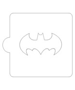 Batman Bat Shape Outline Stencil for Cookies or Cakes USA Made LS466 - £3.18 GBP