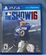 MLB The Show 16 Baseball Josh Donaldson Sony Playstation 4 PS4 Used - £7.77 GBP