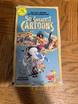 50 Of The Greatest Cartoni VHS - £39.73 GBP