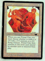 Primal Clay - Antiquities - 1994 - Magic the Gathering - £4.54 GBP