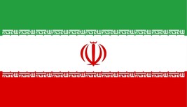 x2 12x7cm Iran Flag Vinyl Window Stickers car national Iranian Persian A... - £4.30 GBP