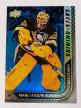 2015 - 16 MARC ANDRE FLEURY SHINING STARS BLUE UPPER DECK NHL HOCKEY CAR... - $9.99