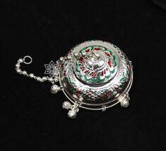 925 sterling silver chatter/chhatra,silver umbrella god puja article  su... - $108.89