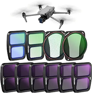 NEEWER ND &amp; Effect Filter Set Compatible with DJI Air 3, 10 Pack Snap On... - $239.99