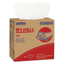 WypAll 41048 8.34 in. x 16.8 in. POP-UP BX HYDROKNIT X80 Cloth - WT (400... - $126.34
