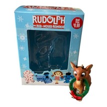 Vintage 1992 American Greetings Rudolph The Red Nosed Reindeer Ornament - $10.00