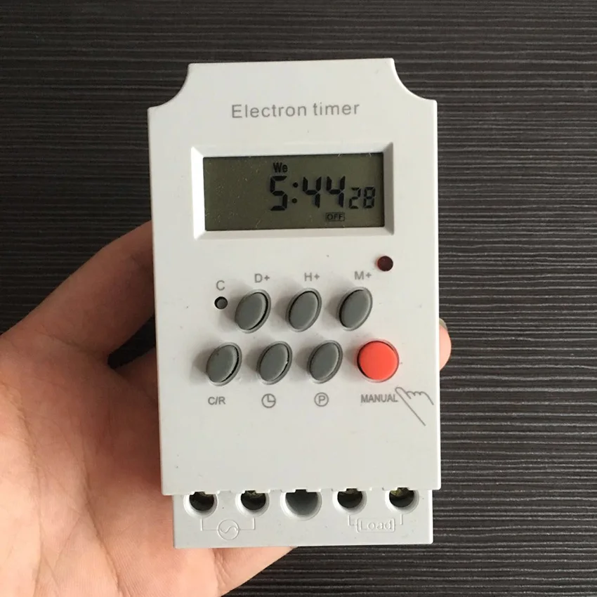 0v 25a digital programmable din rail timer switch micro computer electronic time switch thumb200