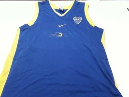   soccer jersey  sleeveless shirt  Boca jrs  Argentina  - £22.68 GBP