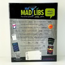 Party Game Mad Libs Adult Cards Shot Glass Ping Pong Drinking Game image 2